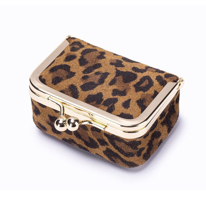 Mini Soft Leather Jewelry Container Box