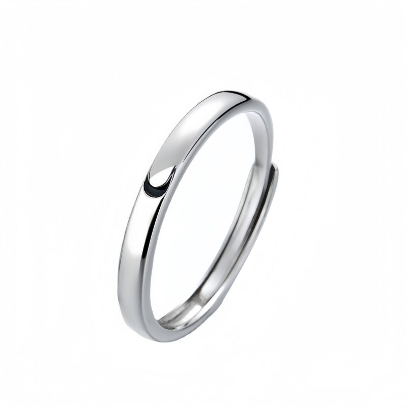 Sun and Moon Stay Together Couple Ring