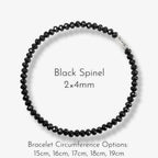 Multicolor Natural Gemstone Beaded Bracelet - Sharpen Insight Inspire Bravery