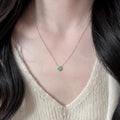 Collier œil porte-bonheur serein