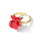 Bague Chuchotement de Nuit Rose - Bague d'Amour
