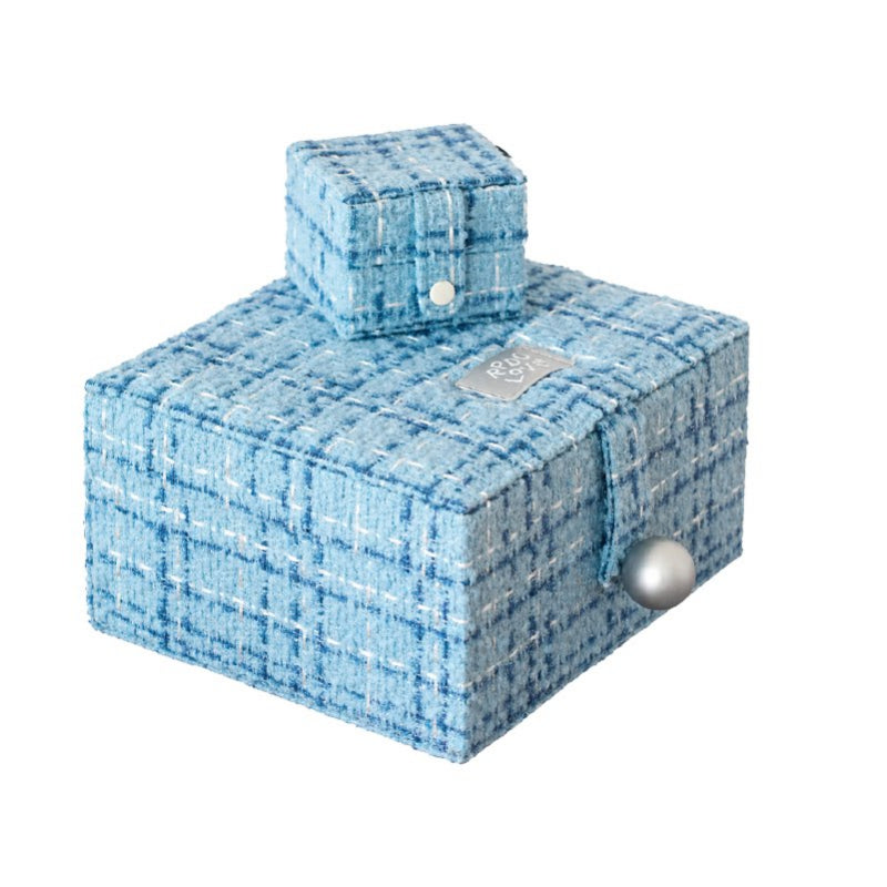 Cake‑Slice 3‑Tier Nested Jewelry Box