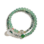 Bracelet de cinabre naturel Renouveau Lotus Rouge