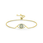 Luck Turning Evil Eye Bolo Bracelet