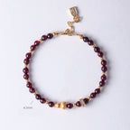Natural Garnet Beaded Bracelet - Restore Your Inner Passion