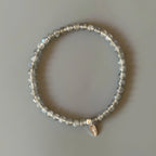 Collier en cristal naturel couronne vintage
