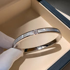 Natural White Mother-of-Pearl Slim Bracelet