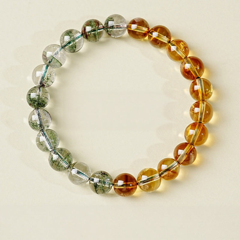 Bracelet en cristal naturel Fortune héritée