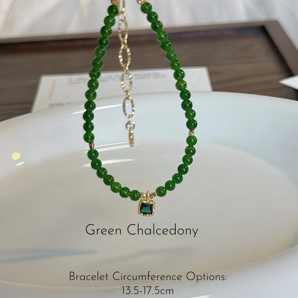 Collier en cristal naturel couronne vintage