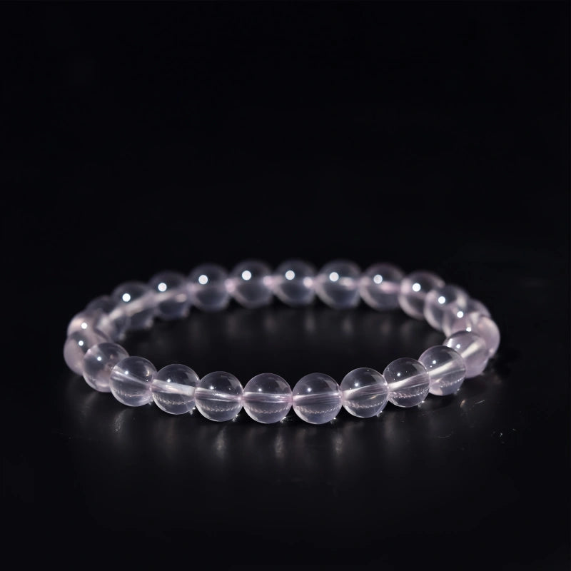 Bracelet Rose en Cristal Naturel pour l'Amour et le Romance