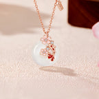 Ping An Kou Bracelet & Necklace Set - Blessed with Good Fortune