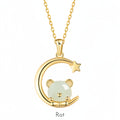 Hetian Jade Chinese Zodiac Necklace - Peace and Blessings All the Time