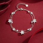 Bracelet Lune et Étoile Pacte d'Amour