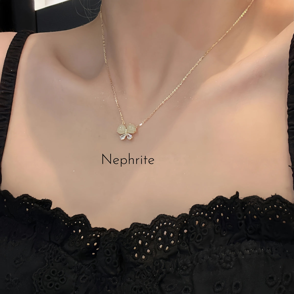 Collier à ajustement facile en quartz clair - Pureté intérieure et expression claire