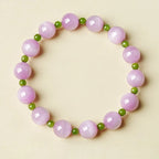 Bracelet en jade Hetian « Murmure printanier »