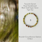 Collier en cristal naturel couronne vintage