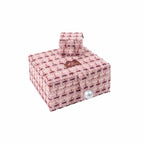 Cake‑Slice 3‑Tier Nested Jewelry Box