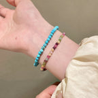 Collier en cristal naturel couronne vintage