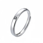 Sun and Moon Stay Together Couple Ring