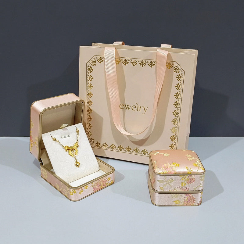 Vintage Brocade Gift Box Set