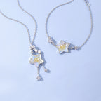 Collier de jade Hetian naturel éclat lunaire