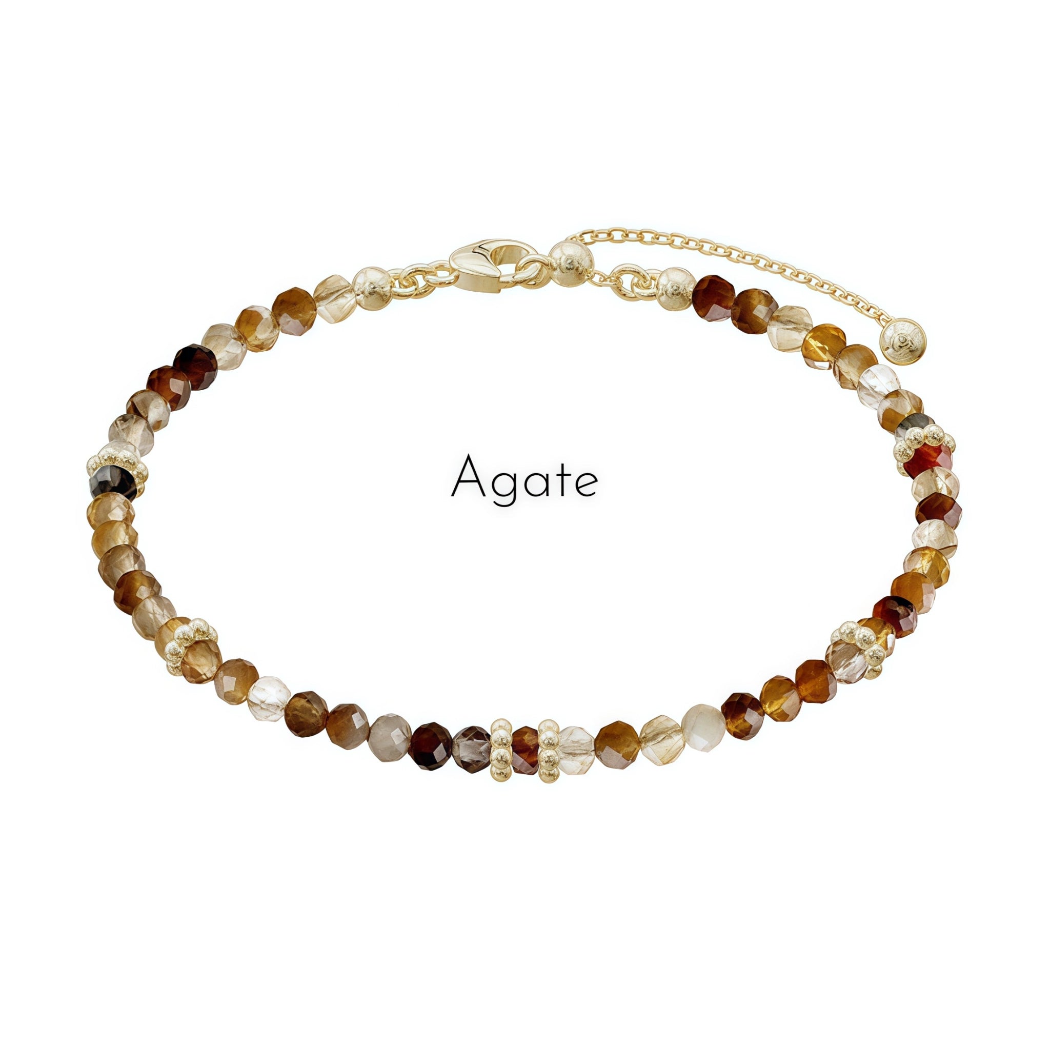 Mixed Agate & Mother‑of‑Pearl Bracelet - Protection & Vibrant Vitality