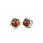 Boucles d'oreilles au regard protecteur