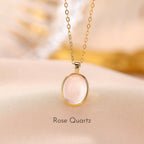 Collier à ajustement facile en quartz clair - Pureté intérieure et expression claire