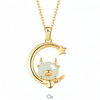 Hetian Jade Chinese Zodiac Necklace - Peace and Blessings All the Time