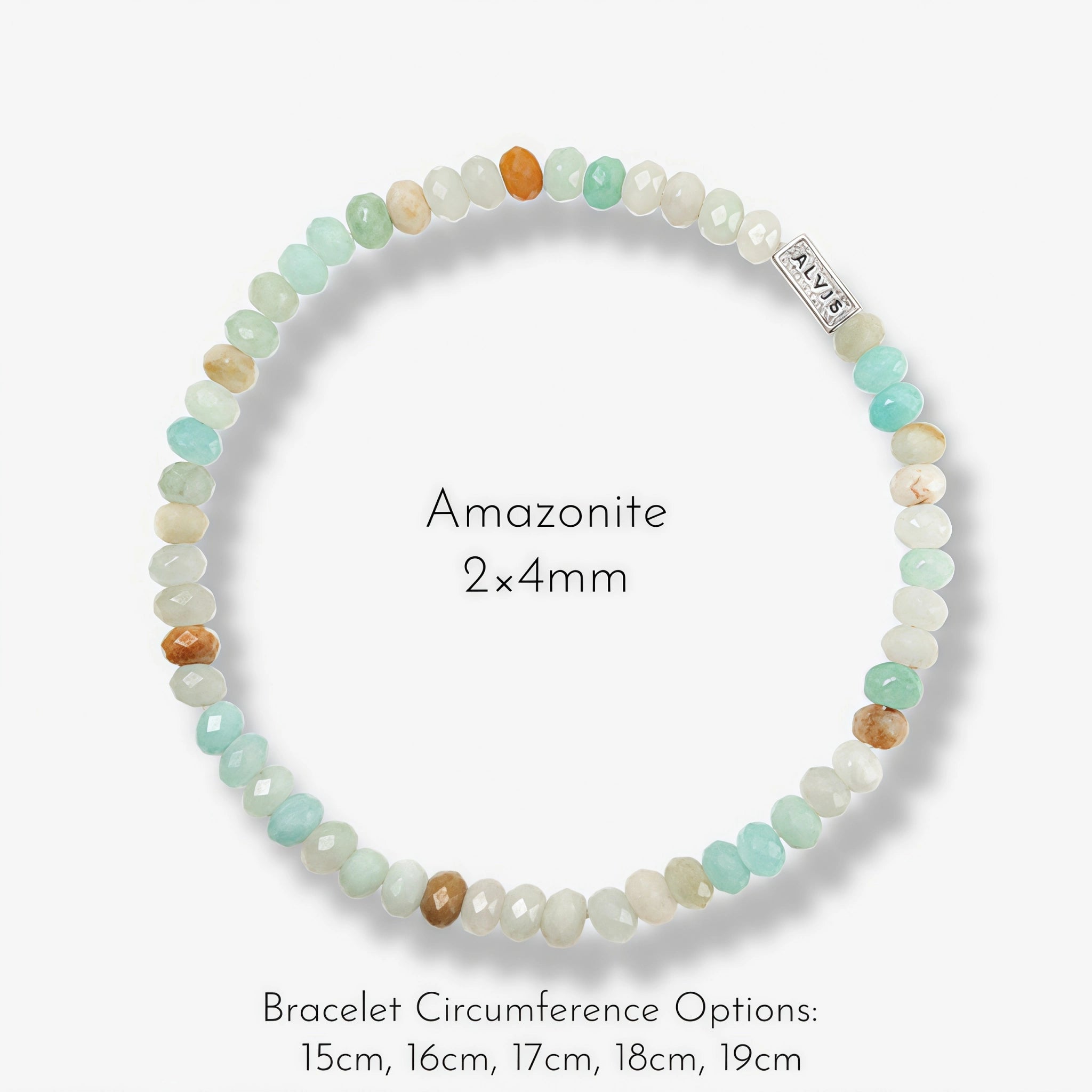 Multicolor Natural Gemstone Beaded Bracelet - Sharpen Insight Inspire Bravery