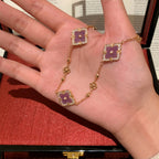 Collier Sakura en jade Hetian