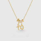 irthstone Necklace for Women | Dainty Gemstone Pendant | 925 Sterling Silver Birthday Gift