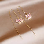Rose Quartz Necklace Earrings Ring Jewelry Set - Embrace Self‑Love Energy