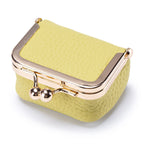 Mini Soft Leather Jewelry Container Box