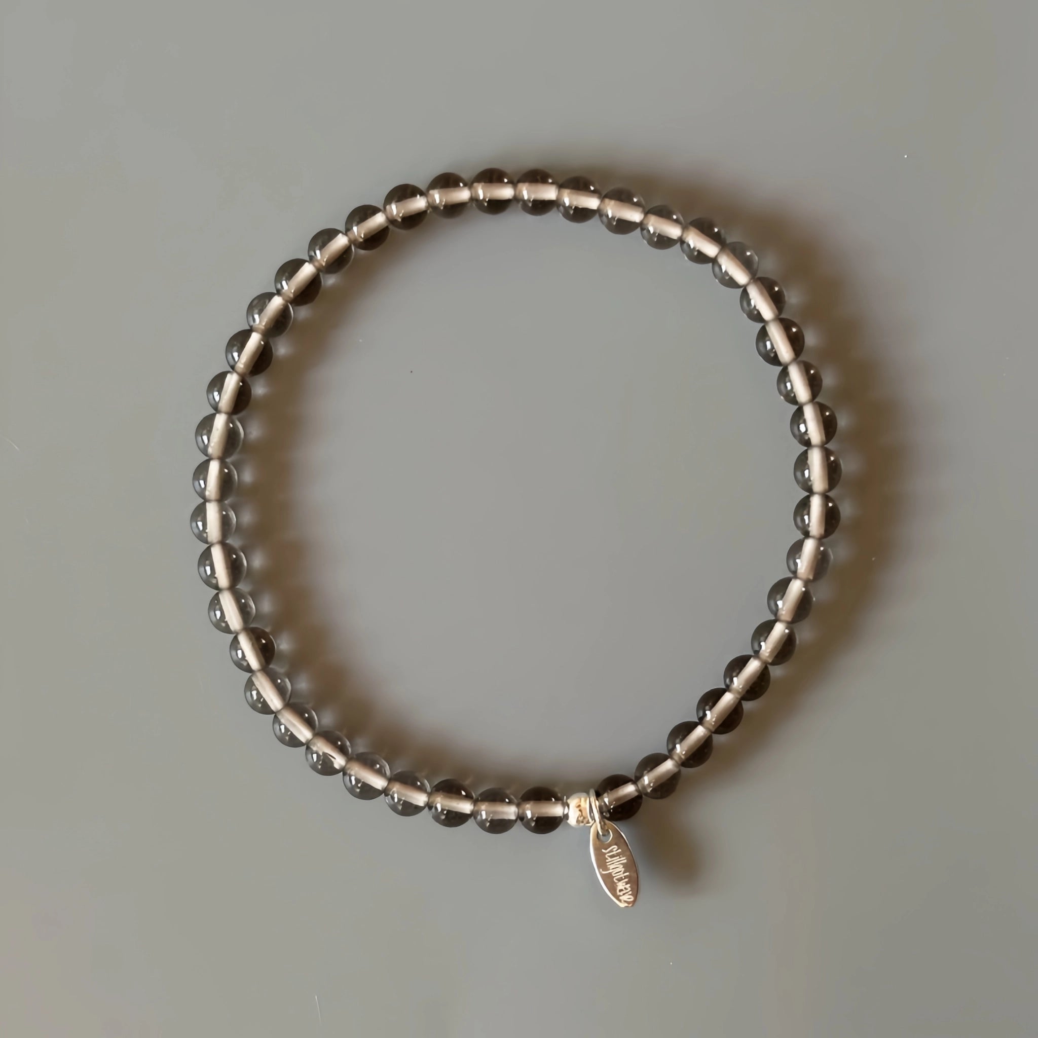Collier en cristal naturel couronne vintage