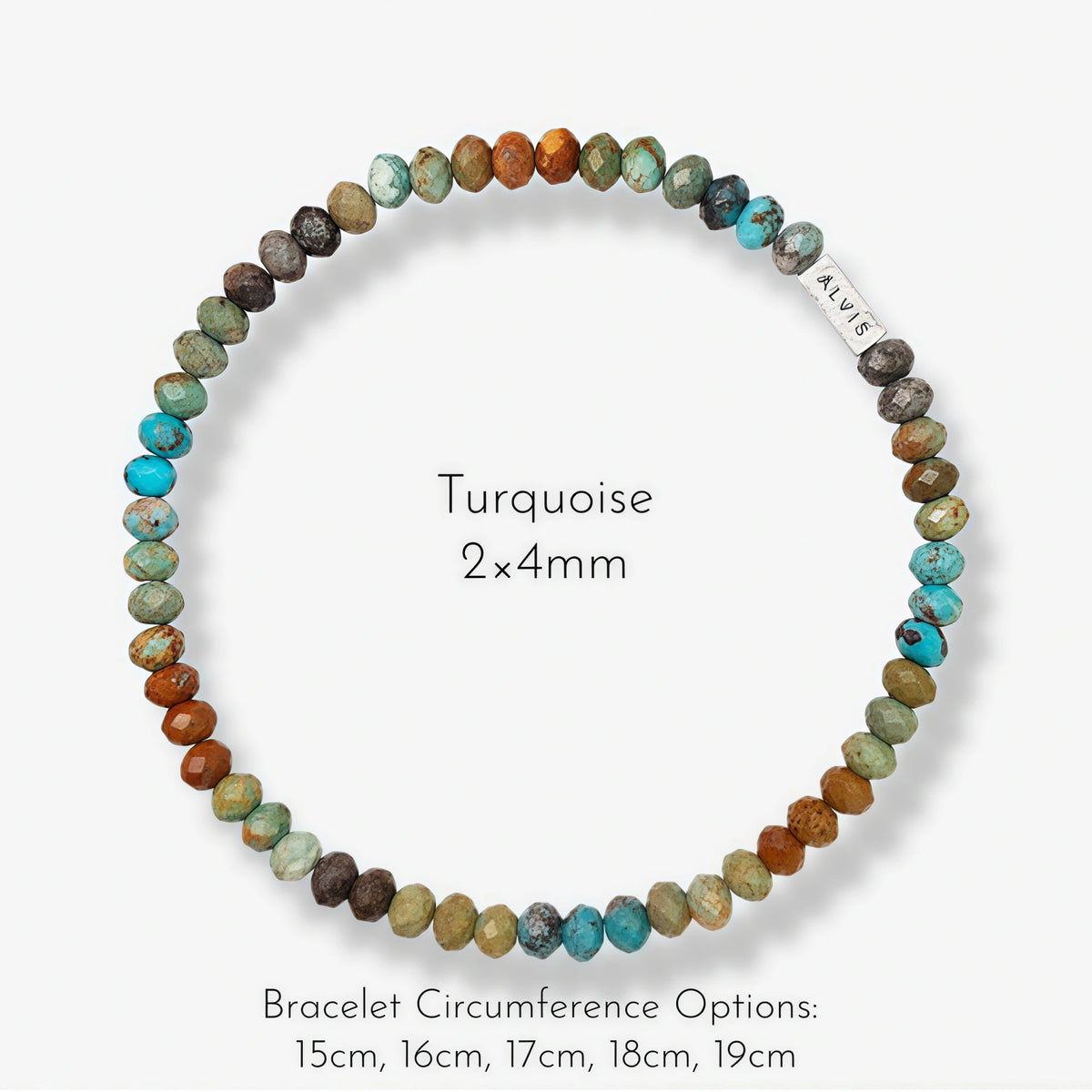 Multicolor Natural Gemstone Beaded Bracelet - Sharpen Insight Inspire Bravery