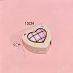 Cake‑Style Heart/Oval Jewelry Box