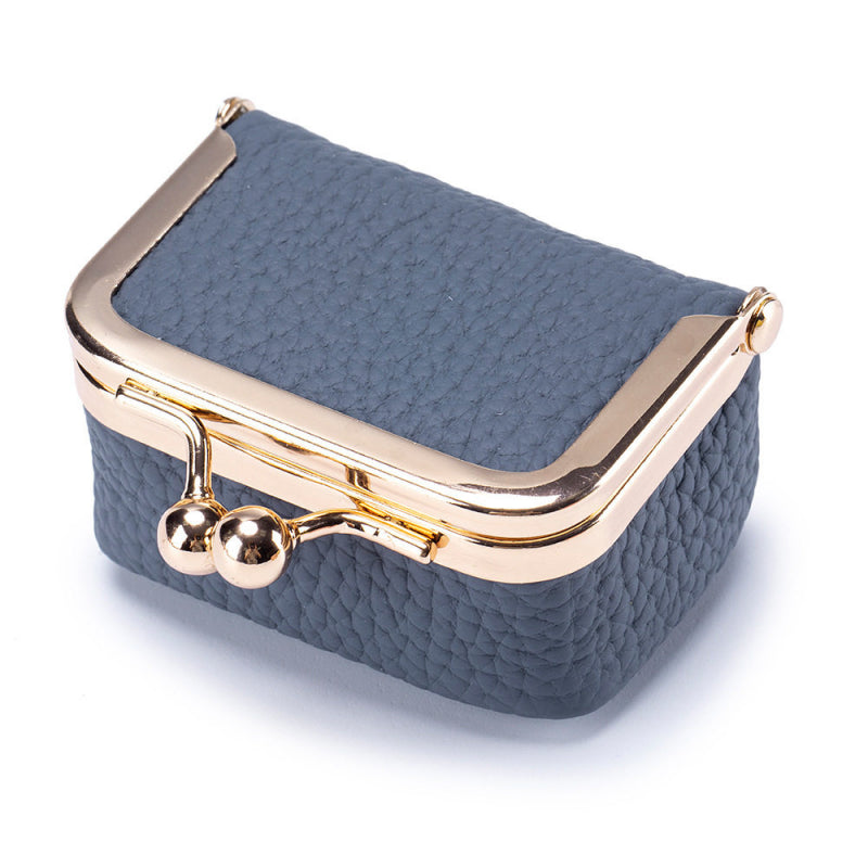 Mini Soft Leather Jewelry Container Box