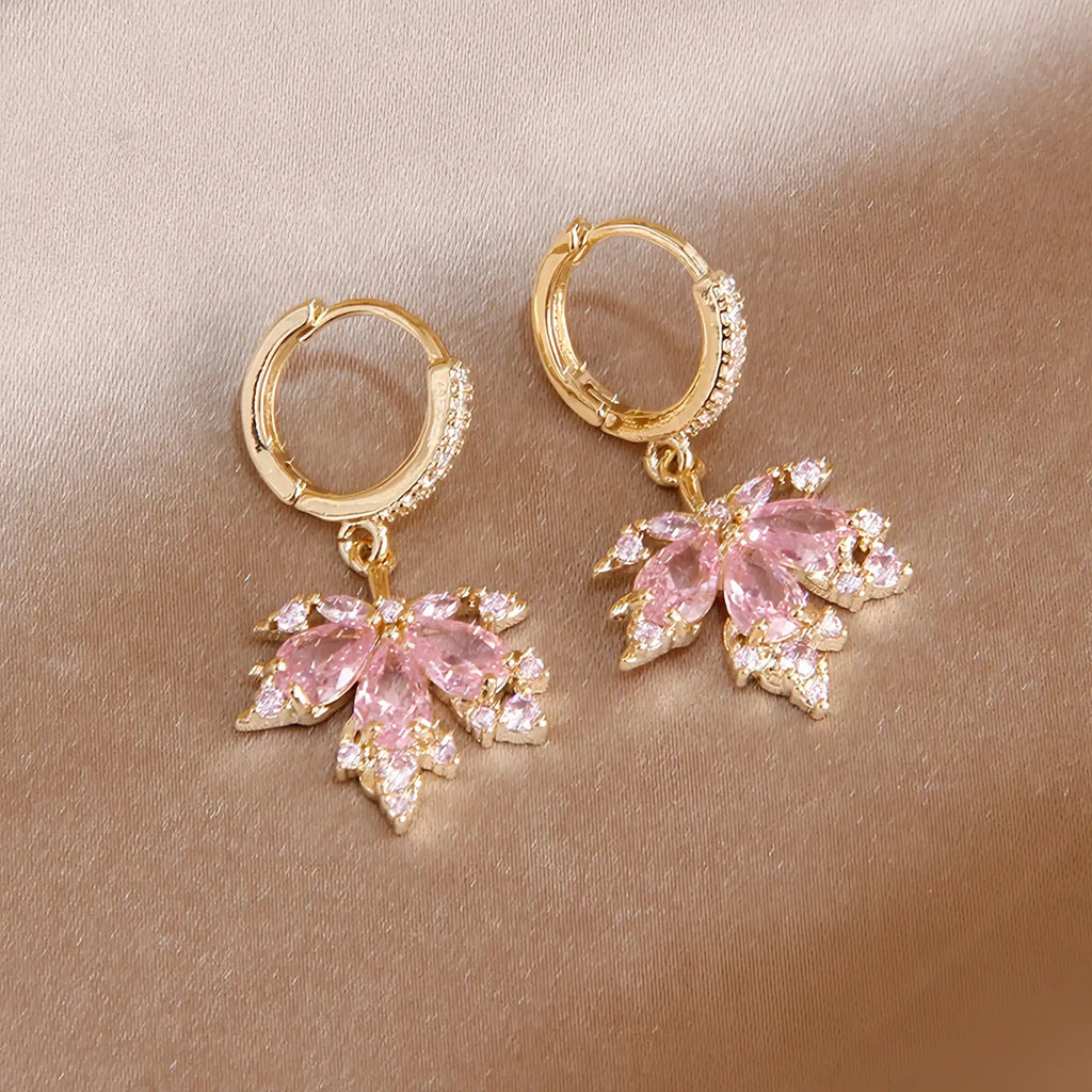 Rose Quartz Necklace Earrings Ring Jewelry Set - Embrace Self‑Love Energy