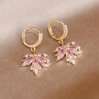 Rose Quartz Necklace Earrings Ring Jewelry Set - Embrace Self‑Love Energy