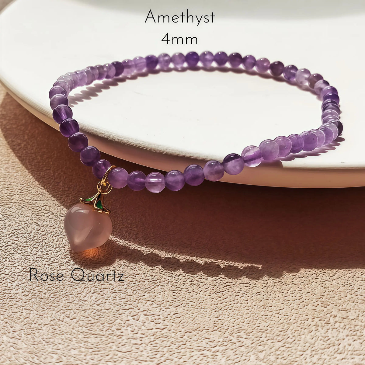 Collier en cristal naturel couronne vintage