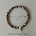 Natural Stone Stretch Bead Bracelet - Eases Irritability and Brings Steady Strength