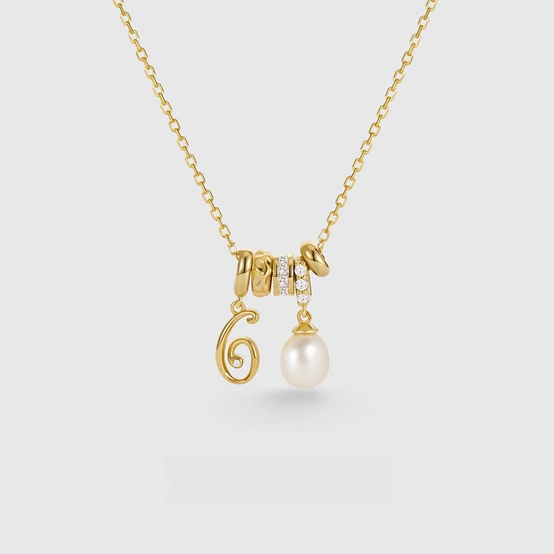 irthstone Necklace for Women | Dainty Gemstone Pendant | 925 Sterling Silver Birthday Gift