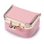 Mini Soft Leather Jewelry Container Box