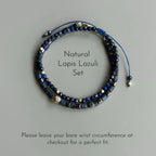 Wild‑Vibe Natural Stone Bracelet - Rootedness, Centering, Empowerment