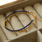 Collier en cristal naturel couronne vintage