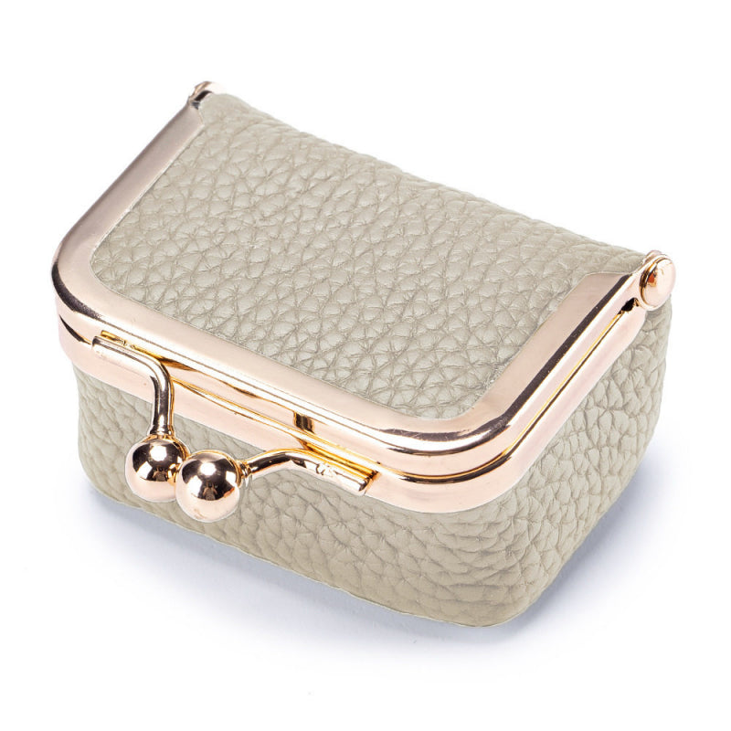 Mini Soft Leather Jewelry Container Box