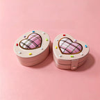 Cake‑Style Heart/Oval Jewelry Box