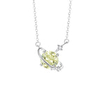 12 Birthstone Necklace for Women 925 Sterling Silver Dainty CZ Pendant Necklace Personalized Birthday Gift