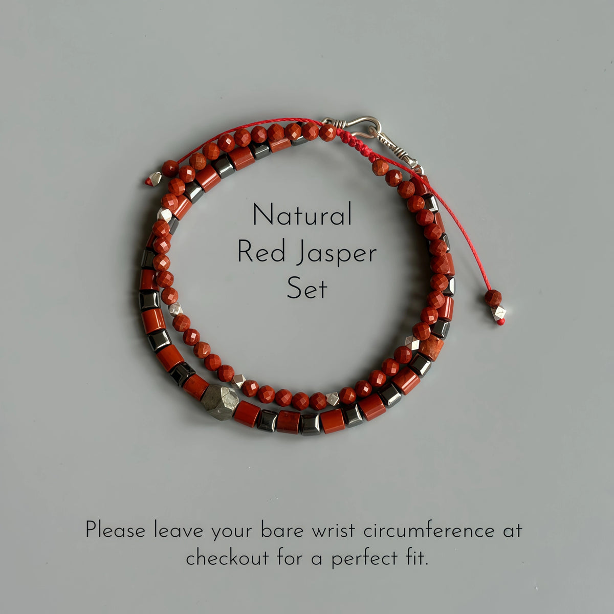Wild‑Vibe Natural Stone Bracelet - Rootedness, Centering, Empowerment